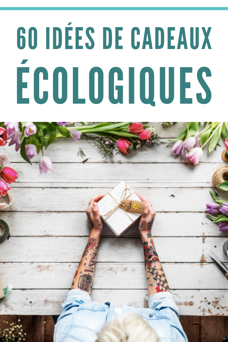 Le guide des idées de cadeau écologique éthique naturel et biologique ! cosmétique naturelle, zéro déchet, vins bio, jardinage urbain, artisanat, gastronomie locale, snacking sain, bien-être... #écolo #cadeau #idéescadeau #zérodéchet #noel #écologie #naturel #développementdurable #éthique