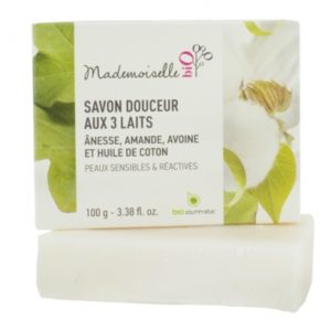 savon saponifié à froid au lait d'anesse