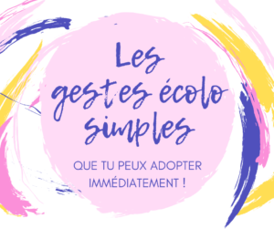 10 gestes écolo simples que tu peux adopter facilement ! Pour rendre ta vie plus saine et plus écologique ! Mieux consommer pour mieux vivre.