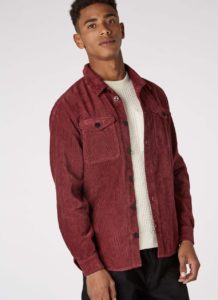 chemise velours coton bio idée cadeau homme mode éthique