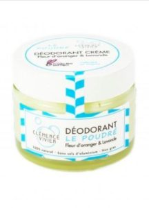 idée cadeau homme : déodorant baume lavande et fleur d'oranger bio naturel et artisanal
