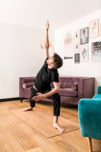 idée cadeau pour homme : un tapis de yoga yogamatata en caoutchouc naturel et liège !