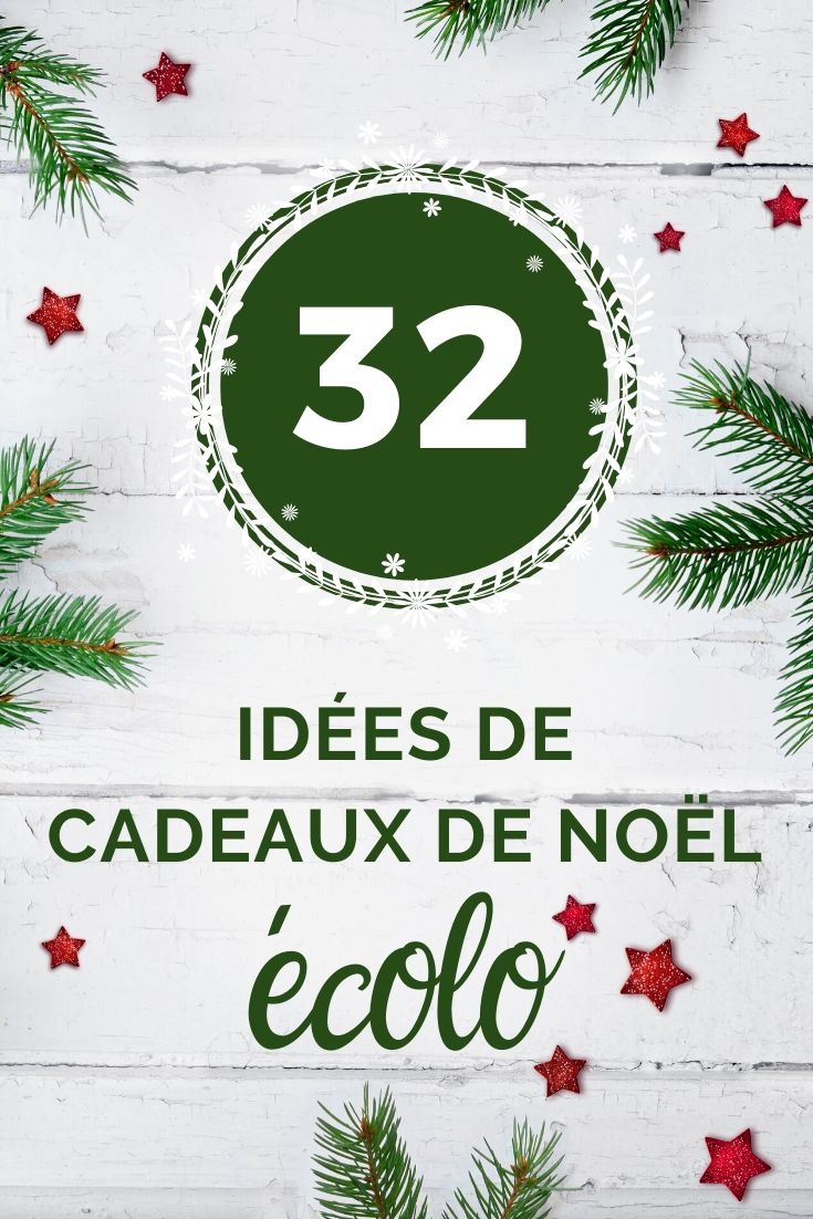 À la recherche d'une idée de cadeau de Noël écologique qui reflète vos valeurs et/ou celles de la personne qui le recevra ? Quelle belle idée ! Voici ma sélection d'idées de cadeau de Noël écolo. #cadeau #idéecadeau #noel #noël #cadeaudenoel #écolo #cadeauécolo #noelécolo #zérodéchet #zerodechet #écologie #cadeauoriginal #cadeaufemme #cadeauhomme