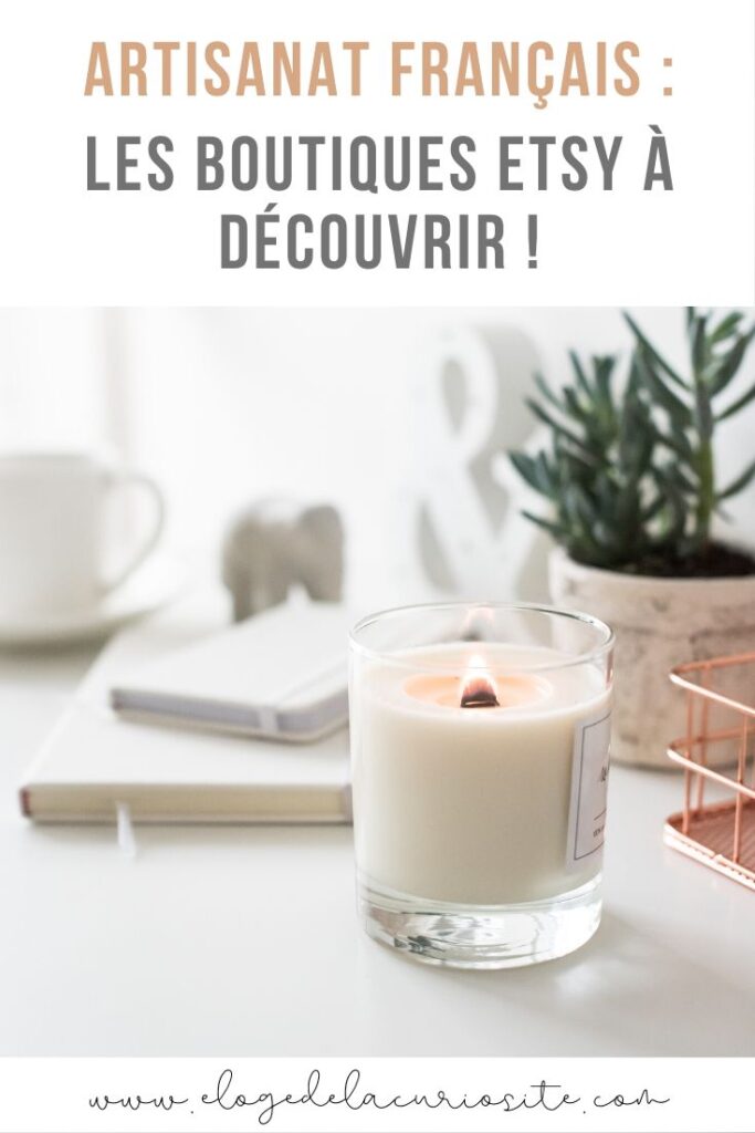 Ma sélection des meilleures boutiques etsy pour des idées de cadeau artisanal made in france écologiques et zéro déchet ! Bougie artisanale, tisanes biologiques, bijou artisanal, couture maison, mode éthique, accessoires zéro-déchet... la sélection parfaite pour Noël ! #faitmain #artisanat #idéecadeau #noel #écologie #cadeau #sélection #consommerlocal