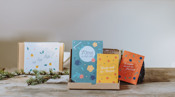 Idée de cadeau écolo - la box à planter, box de jardinage bio