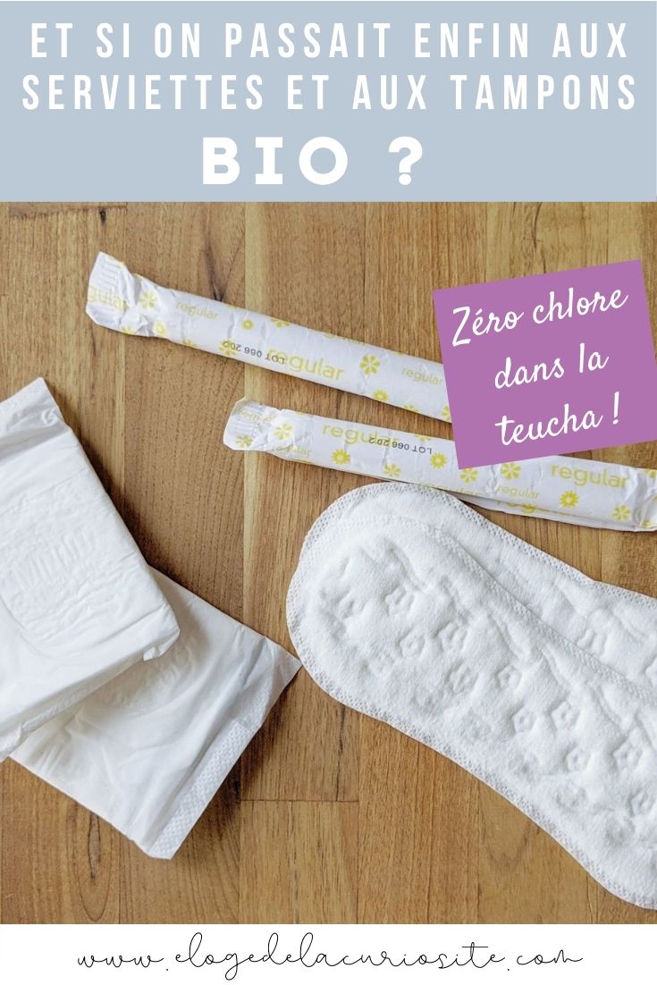 serviettes et tampons bio tadam, les protections hygiéniques biologiques et écologiques ! #règles #écologie 