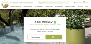 box jardinage permacool idée cadeau jardinage écolo