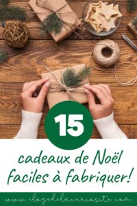 idée cadeau noel diy fait maison facile