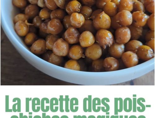 pois chiches au goût de poulet rôti