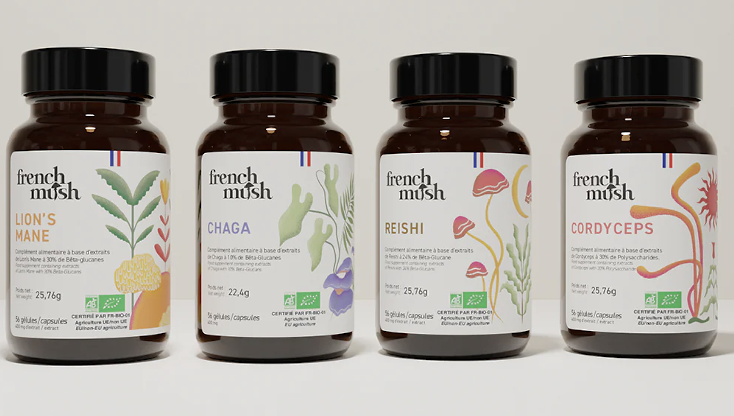 cures de gélules de champignons adaptogènes French Mush