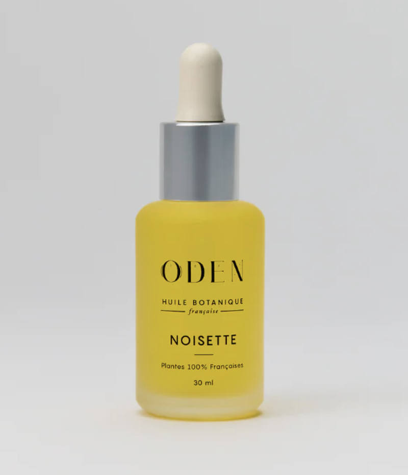 huile de noisette visage réduction oden