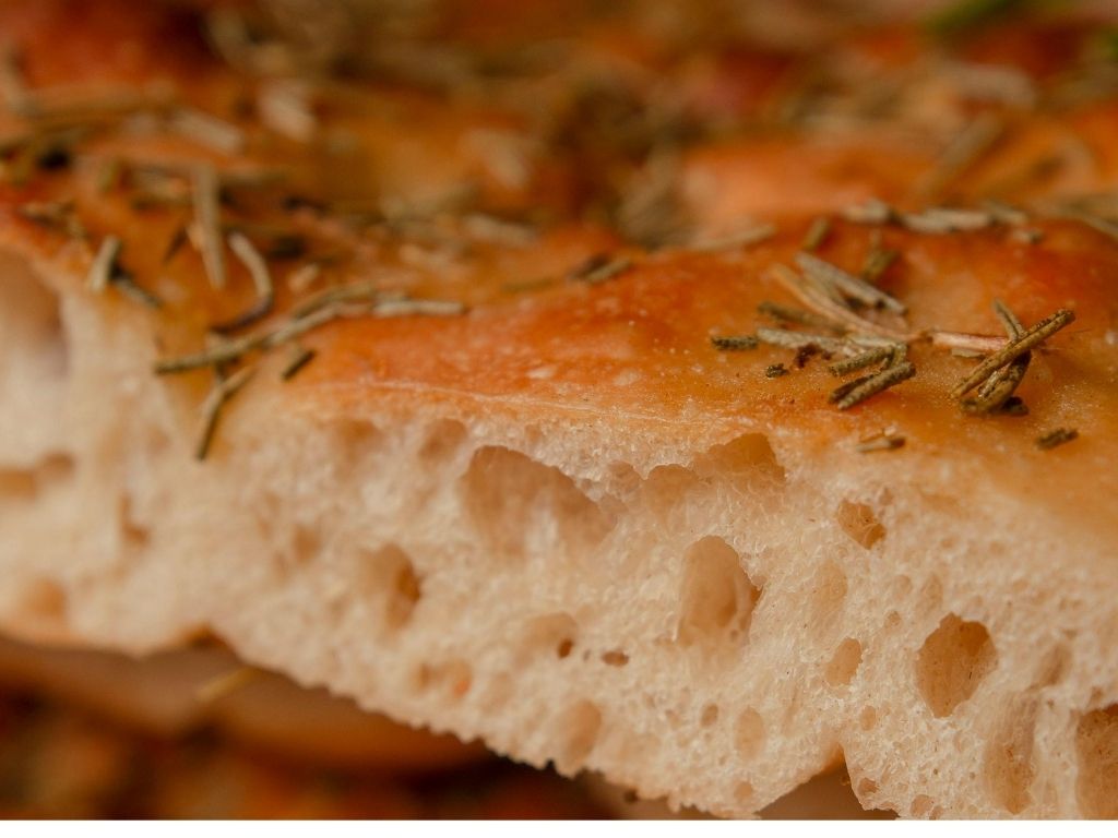 focaccia au romarin