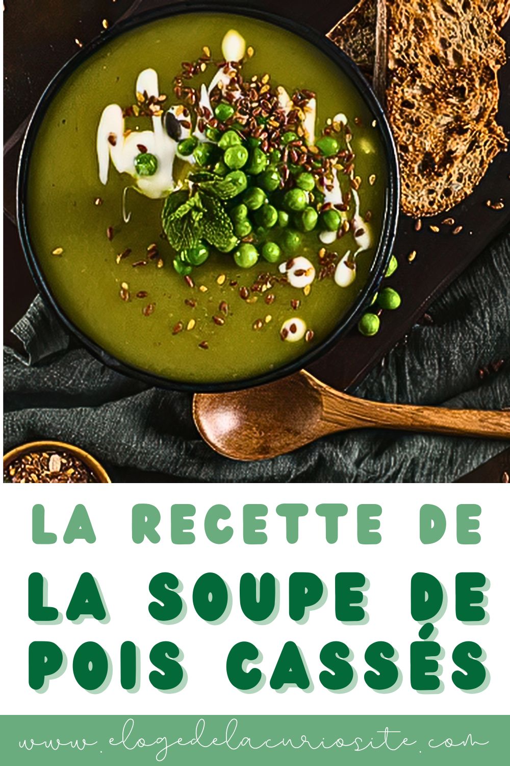 Soupe de pois cassés : la recette ultra-simple, économique et ...