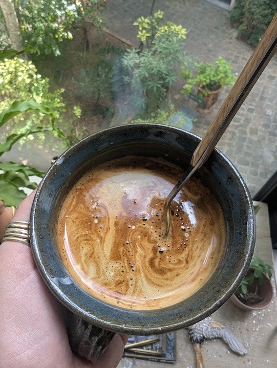 la mousse et le goît du café pour la chicorée chérico (et mon code promo)
